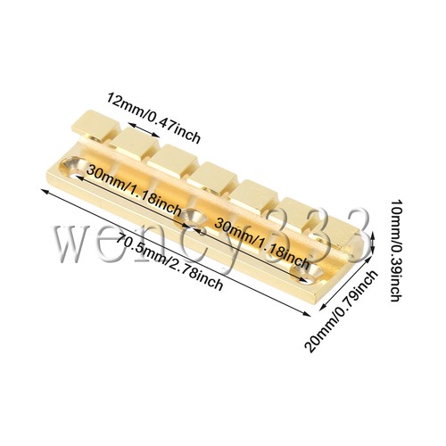 Chitarra elettrica fissa coda dura ponte sella sei corde carico superiore oro - Foto 3 di 6