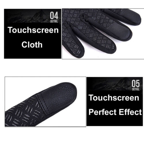 Winter Handschuhe Touchscreen Thermo Warme Windproof Wasserdicht Herren Damen DE - Bild 14 von 19