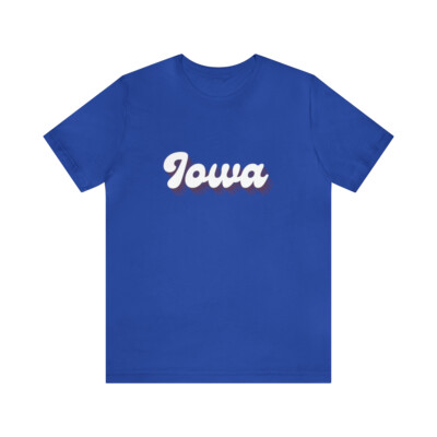 Iowa Shirt, Several Color Options,  Unisex Tee, 