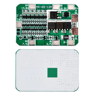 6S 15A 24V PCB BMS Protection Board for 6 Pack 18650 Li-ion Li-ion Battery Lot