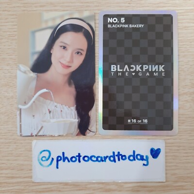 BLACKPINK THE GAME PHOTOCARD COLLECTION BAKERY OFFICIAL BPTG BLINK