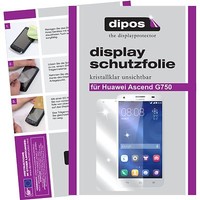 2X Schutzfolie FüR Huawei Ascend G750 Klare Displayschutzfolie Crystalclear