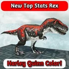 ARK Survival Ascended TOP STATS Harley Quinn REX  - PC/XBOX/PS5 PvE ASA