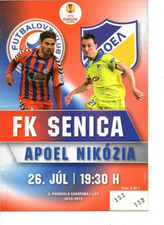 FK Senica v APOEL Nicosia 2012/13 Europa League Qualifying 2nd Round 2nd Leg