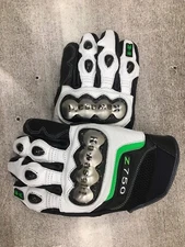 Stainless Steel Armour Motorcycle Gloves Sport Motorbike Racing Street Z 750