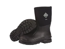 MUCK BOOT COMPANY Chore Mid Waterproof Rubber Black Work Boots Men 9 Women 10