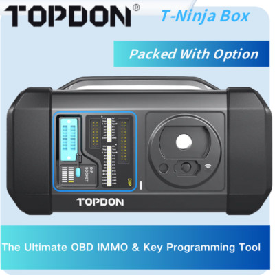 TOPDON T-Ninja Box   Automotive Key Coding & Diagnostic Programming Tool