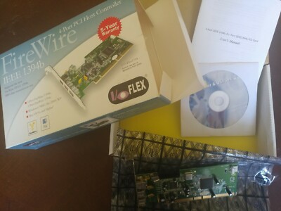 Fire Wire 4-Port PCI Host Controller for Desktop computers