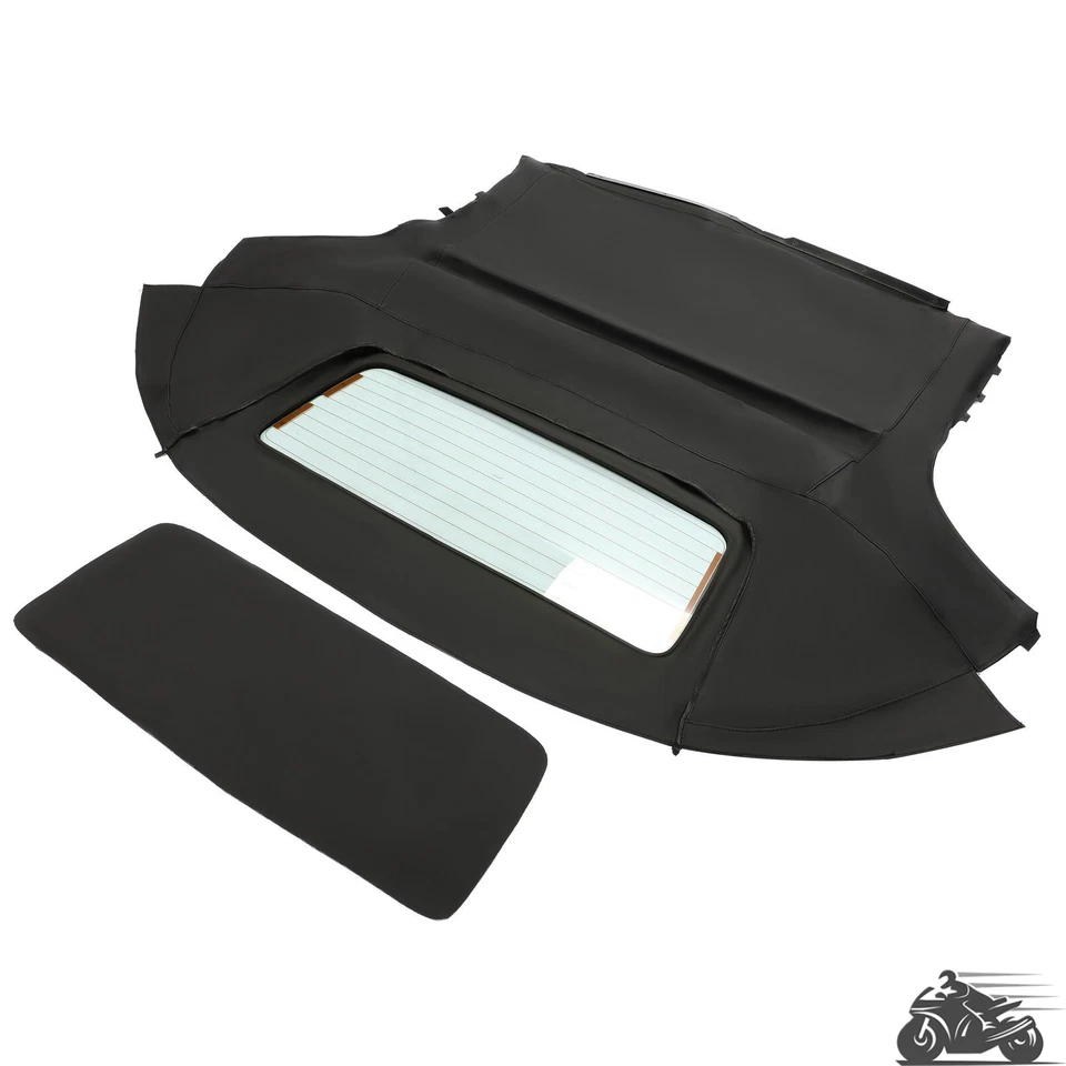 Мягкий верх с откидным верхом из стекла с подогревом для Toyota Mr2 Spyder 2000-2007 черный - Изображение 2 из 4
