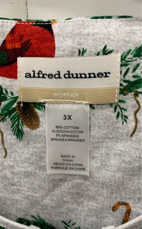 Alfred Dunner Women White Shirt Sz M | eBay