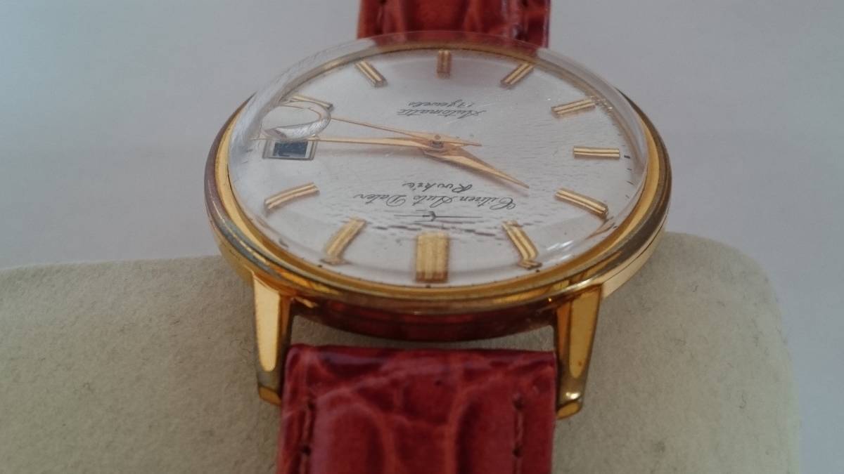 Watch Citizen Jet Auto Dater Rookie 14k GF/ SS 19 Jewels with 