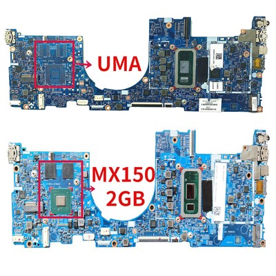 Motherboard For HP ENVY13-AH 13T-AH 17946-1 With I5 I7 CPU MX150 2G GPU 8G RAM