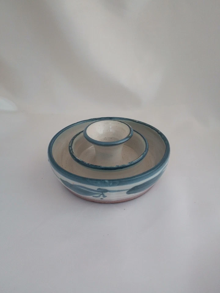 Peter Finchley Holland, Studio Pottery Candle Holder Dish. Jedburgh - Image 3 of 4