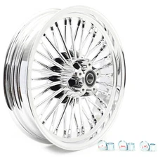 Fat Spoke Rear Wheel Rim 16x3.5 for Harley Touring Road King Classic FLHRC FLHT