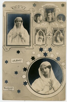 Catherine Mastio Opera Singer Photo Postcard with Tiflis Georgia Russia mark