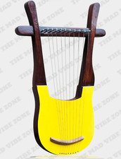 10  String Lyre Harp  Bag, Tuner  Extra Strings   Early Music Instrument