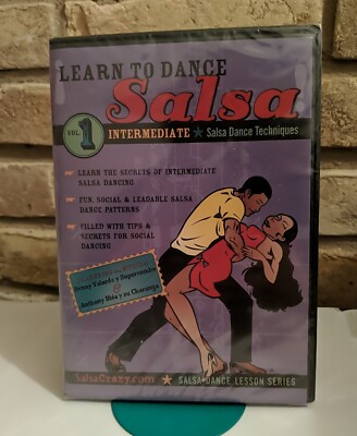 Salsa Crazy Presents: Learn to Salsa Dance, Intermediate Series, Volume 1 New