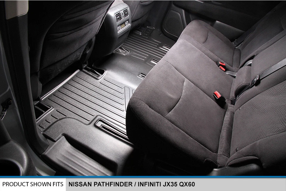 SMARTLINER Floor Mats Cargo Liner 2013-2020 Nissan Pathfinder Infiniti JX35 QX60 Foto 4 de 4