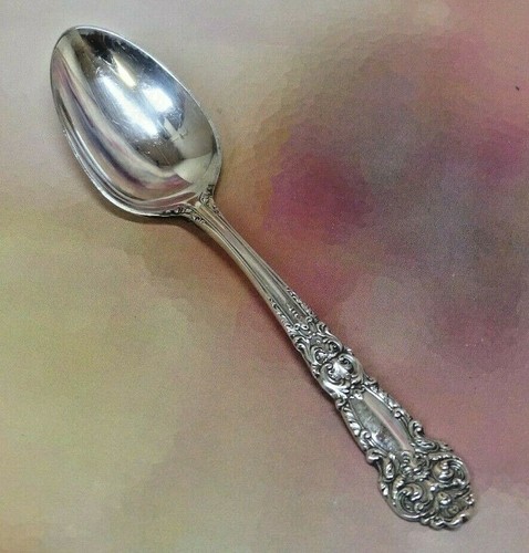 Reed & Barton Sterling Silver French Renaissance 5 7/8" Teaspoon, 1941 No Mono - Picture 1 of 7