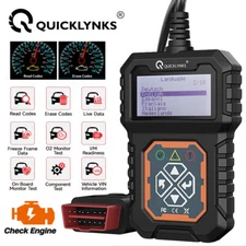 QUICKLYNKS T31 Car OBD2 Scan Tool Code Reader Engine Fault Diagnostic Erase US