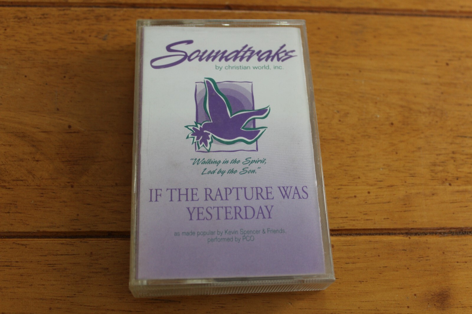 IF THE RAPTURE WAS YESTERDAY PERFORMANCE TRACK ACCOMPANIMENT CASSETTE W/ LYRICS