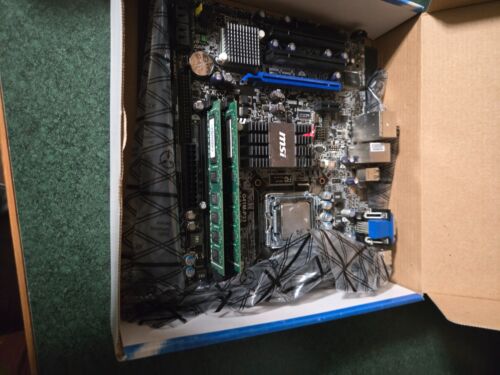 Combo placa base MSI G41M-P33 con CPU E6500 LGA 775 y 8 GB de RAM PC3 10600 - Imagen 3 de 4