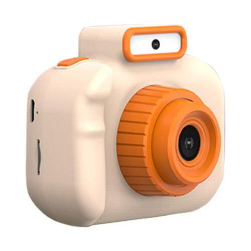 Cartoon Kid Camera 2 inch IPS Screen Digital Photo Camera with 32G Card (Beige) - Picture 1 of 9