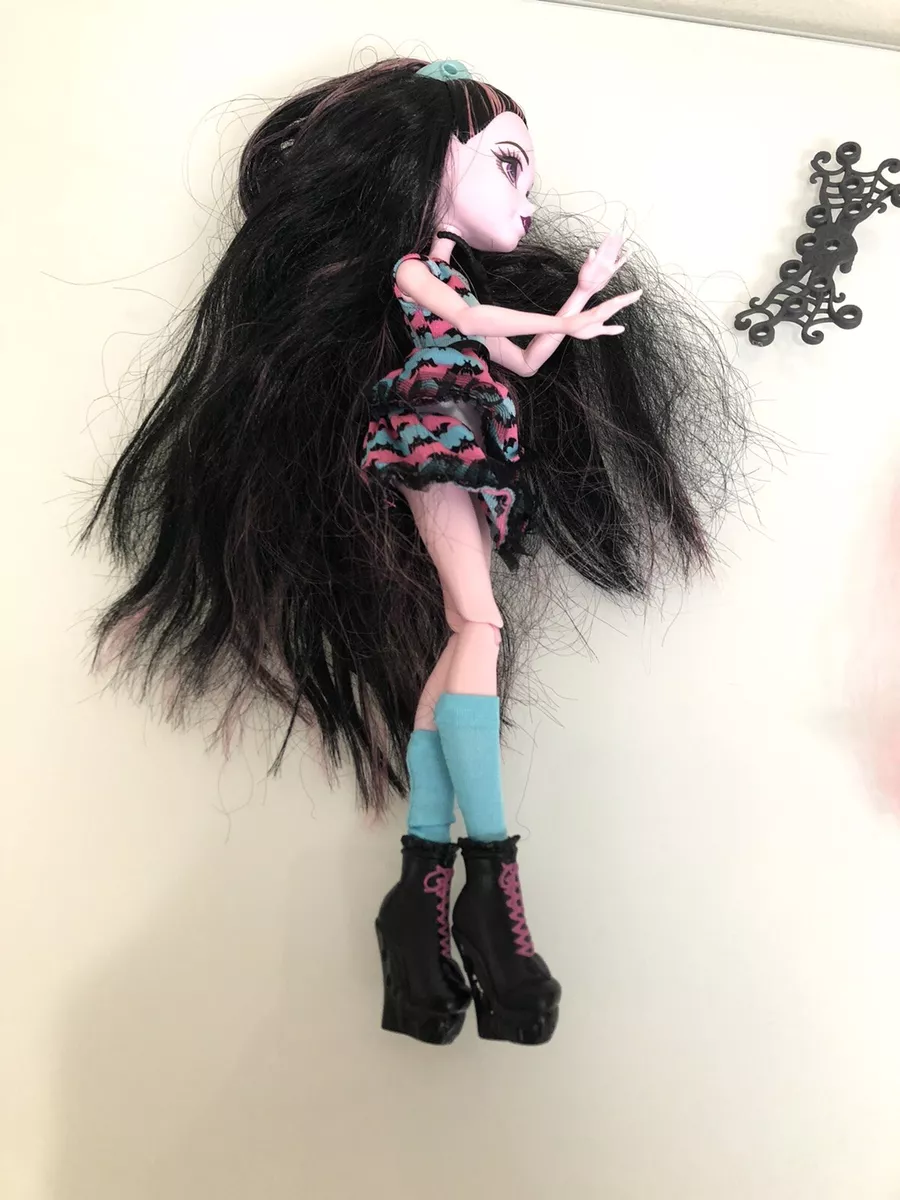 Monster High Draculaura Fashion Doll in Monster Ball Party Dress with  Accessories