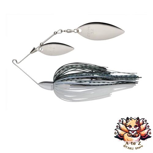NEW Keitech Baby T-Bone Spinnerbait Double Willow DW 3/8oz #493 with Snubbull - Image 1