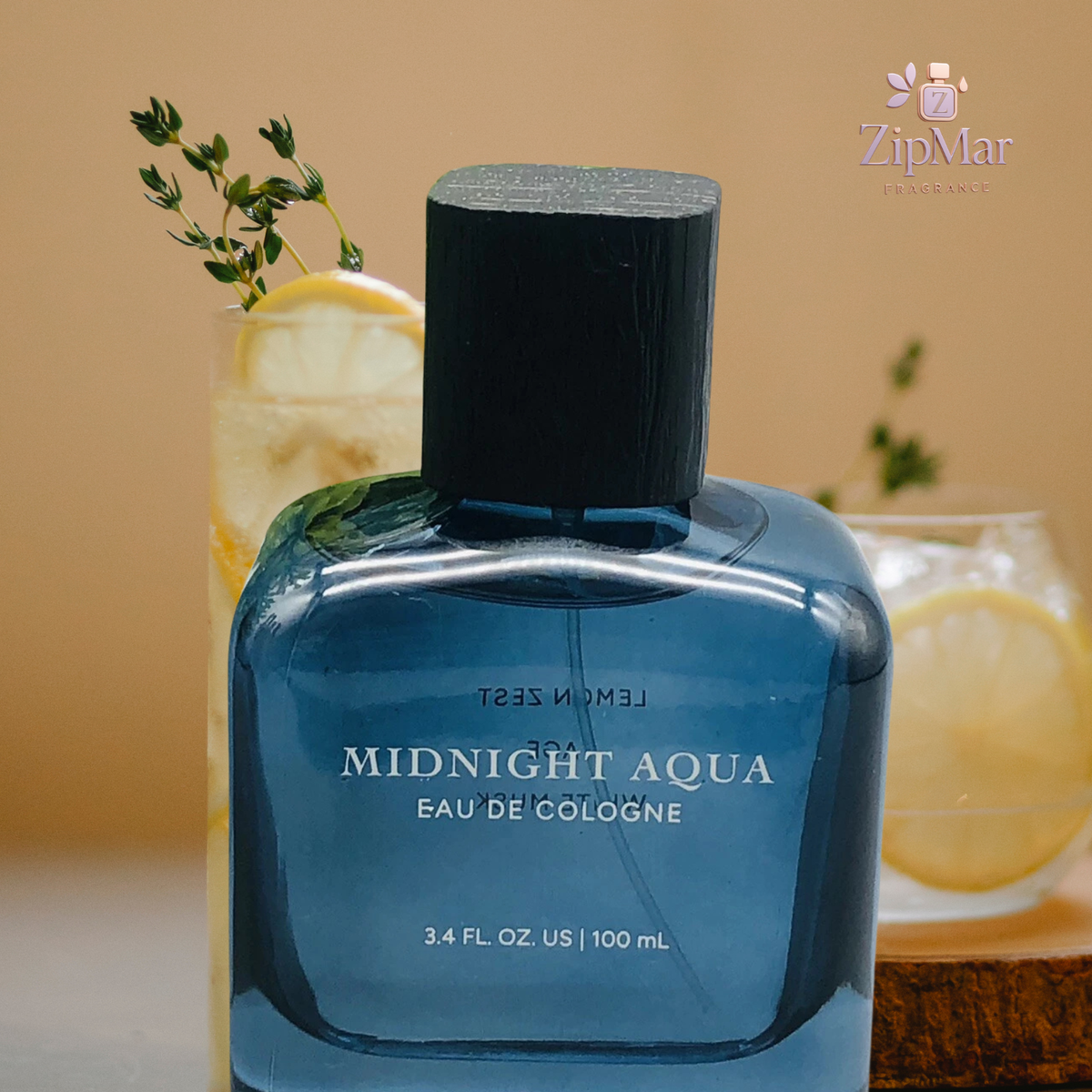 Tru Fragrance Beauty Midnight Aqua 3.4 oz Eau de Cologne Spray for