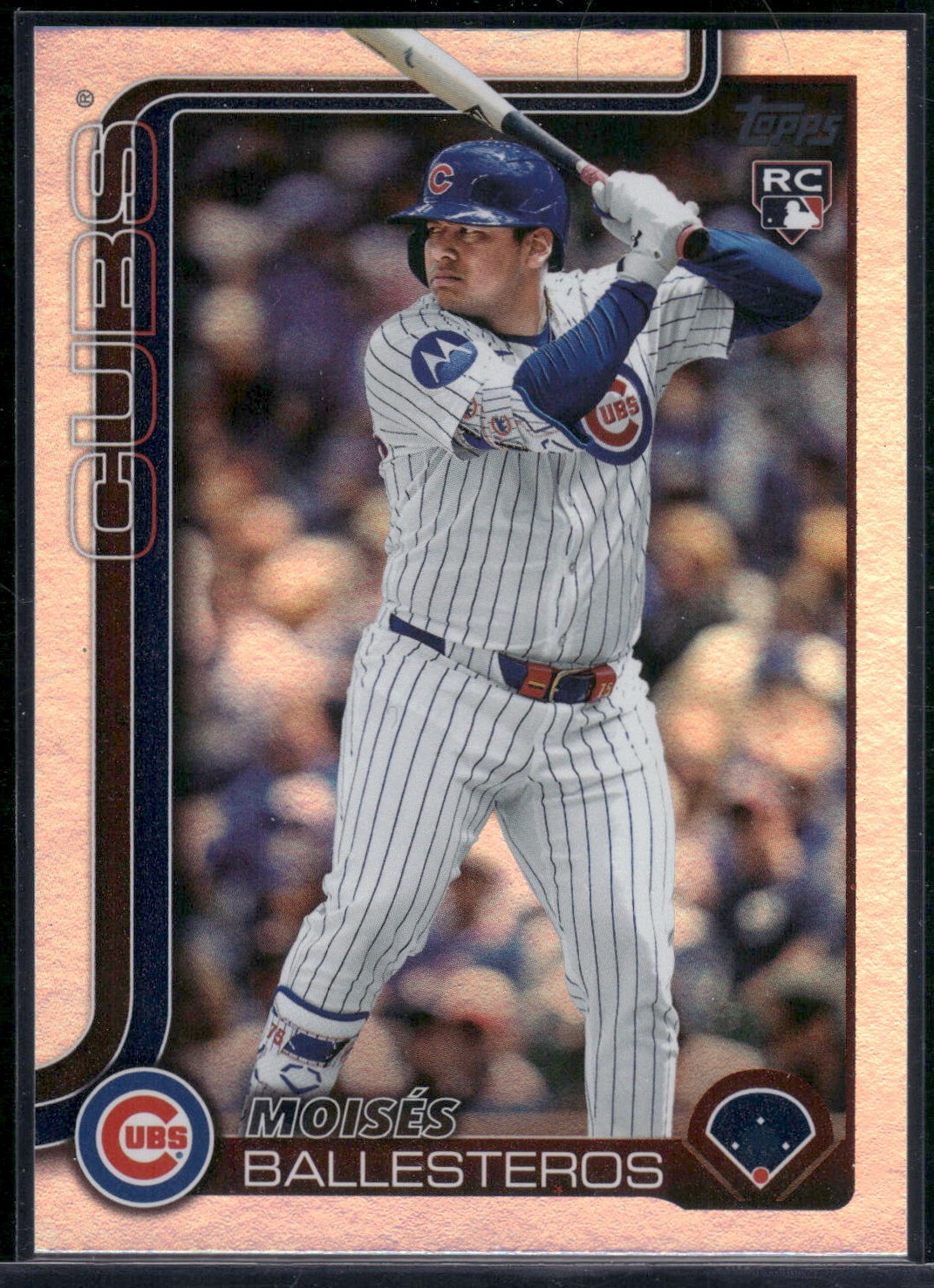 2025 Topps Update #US262 Moisés Ballesteros Rainbow Foil