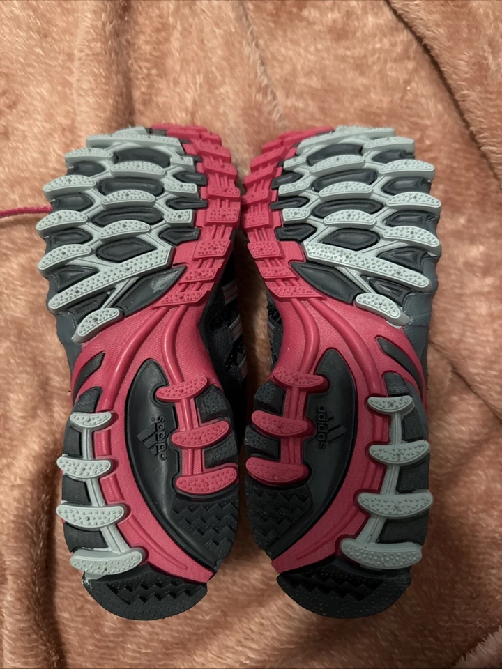 adidas Kanadia TR Running Trail Sneakers Size 7 Black/Gray/Pink Women - Image 4 of 4