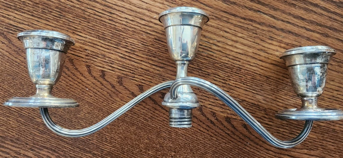 Alvin Antique US Sterling Silver Candlesticks & Candelabras for