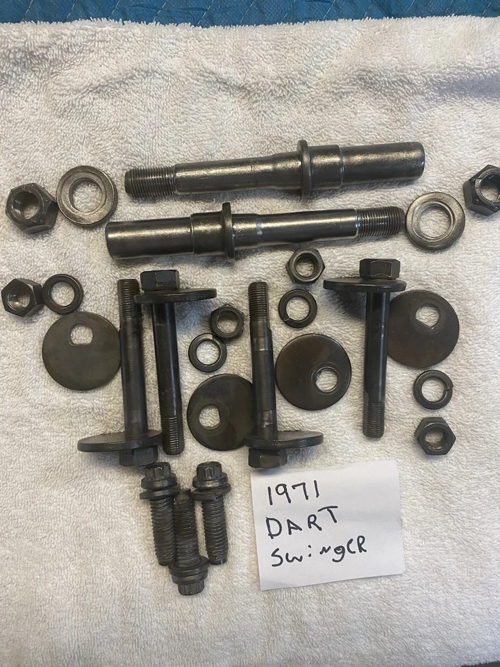 MOPAR 71 DART upper control arm+steering box bolts+LOWER CONTROL ARM bolts !!!! - Image 3 of 4