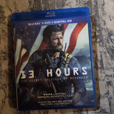 13 h: the Secret Soldiers of Benghazi (Blu-ray/DVD, 2016) NO DIGITAL 