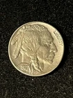 1927 d buffalo nickel Au+