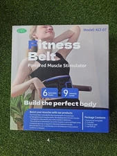 Fitness Belt Powered Muscle Trainer Ab Exercise Equipment