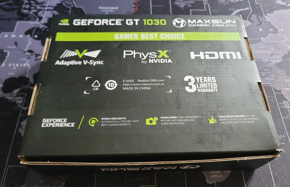 GEFORCE GT 1030 4GB GDDR4 Video Graphics Card GPU mini ITX Design, HDMI, DVI - Image 3 of 4