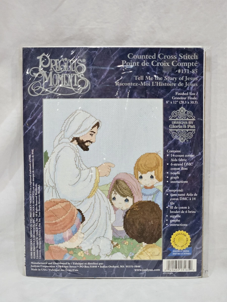 Kit Point De Croix Vintage Artcraft Concepts #3303 - La Prière Du Seigneur - 14x18 Pouces