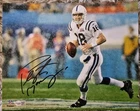 PEYTON MANNING Signed Autographed 8x10 Indianapolis Colts In Rain Fanatics Holo