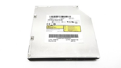 Toshiba Samsung DVD-RW DVD Burner Drive Wo/Bezel 0A68703 0025201108 SN-208AB