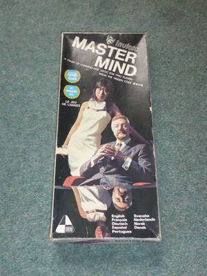 Vintage 1972 Invicta Vic-Toy Mastermind Spiel komplett mit Regeln