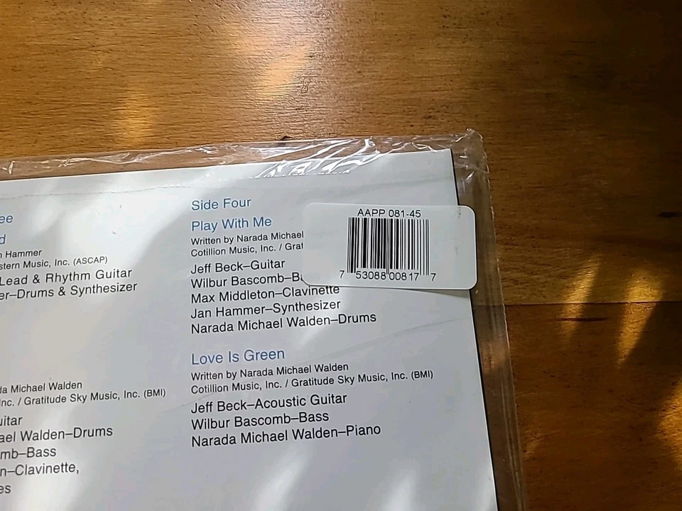 Jeff Beck – Wired - Analogue Productions - 2x 180-Gram, 45-RPM Audiophile Vinyl - Image 3 of 4