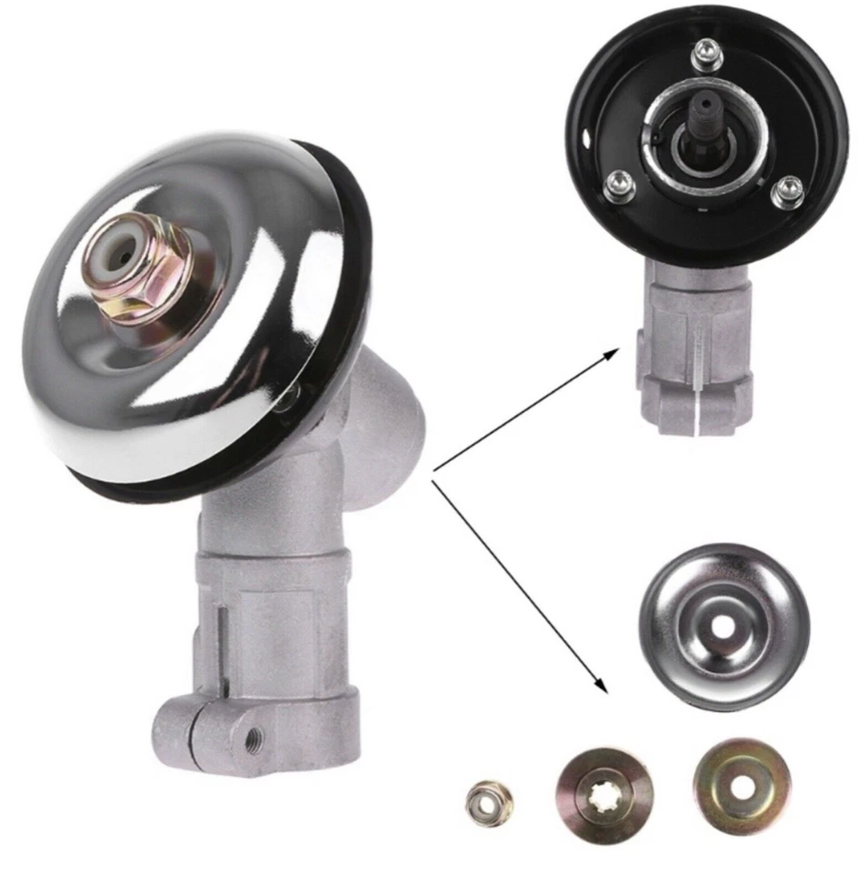 Coppia Conica per Decespugliatore 26mm con attacco quadro 5x5mm - Immagine 2 di 2