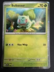 Bulbasaur 46 Pokémon Scarlet Violet Cosmic Holo Holographic Black Star Promo