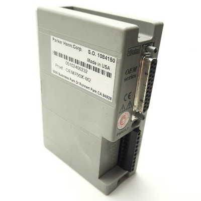 Parker OEM750X-M2 Compumotor Stepper Drive/Indexer 2-Phase .15-7.5A 24-75VDC 2A