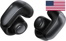 Ultra Open Earbuds True Wireless Bluetooth Open Earphones BLACK USA  