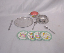 Ohio Arts Tin Dishes Mixed Play Set 11 Pieces