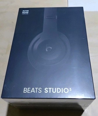 Genuine Beats by Dr Dre Studio3 Wireless Bluetooth Over Ear ANC Headphones Black