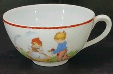 Karlskrona Swedish Vintage Tea Cup, Part Of A children's Set From Upsala Ekeby
